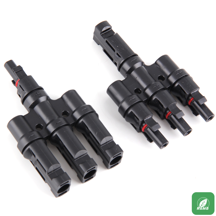 Solar pv system special series and parallel four connector connector 1T3