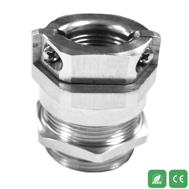 Flat stainless steel cable connector SPKM/SMPKM