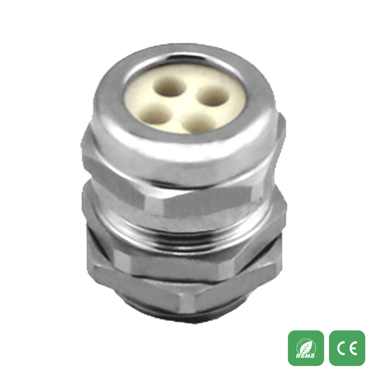 Multi-core stainless steel connector