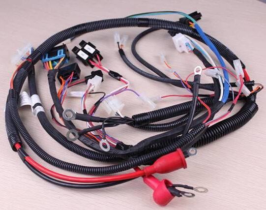 How to arrange the wiring harness?