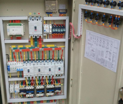 High and low voltage distribution cabinet