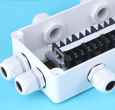 Is the waterproof junction box made of ABS or PC?
