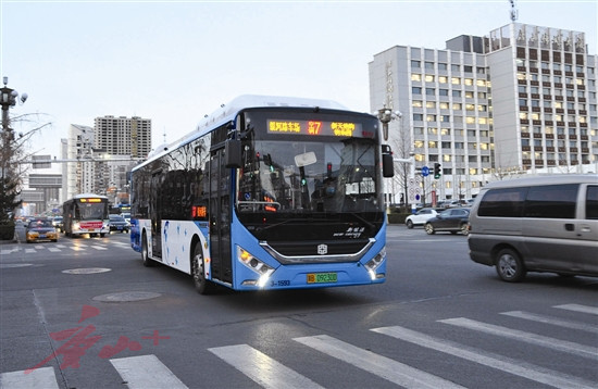Tangshan new energy buses and clean energy buses account for 100%