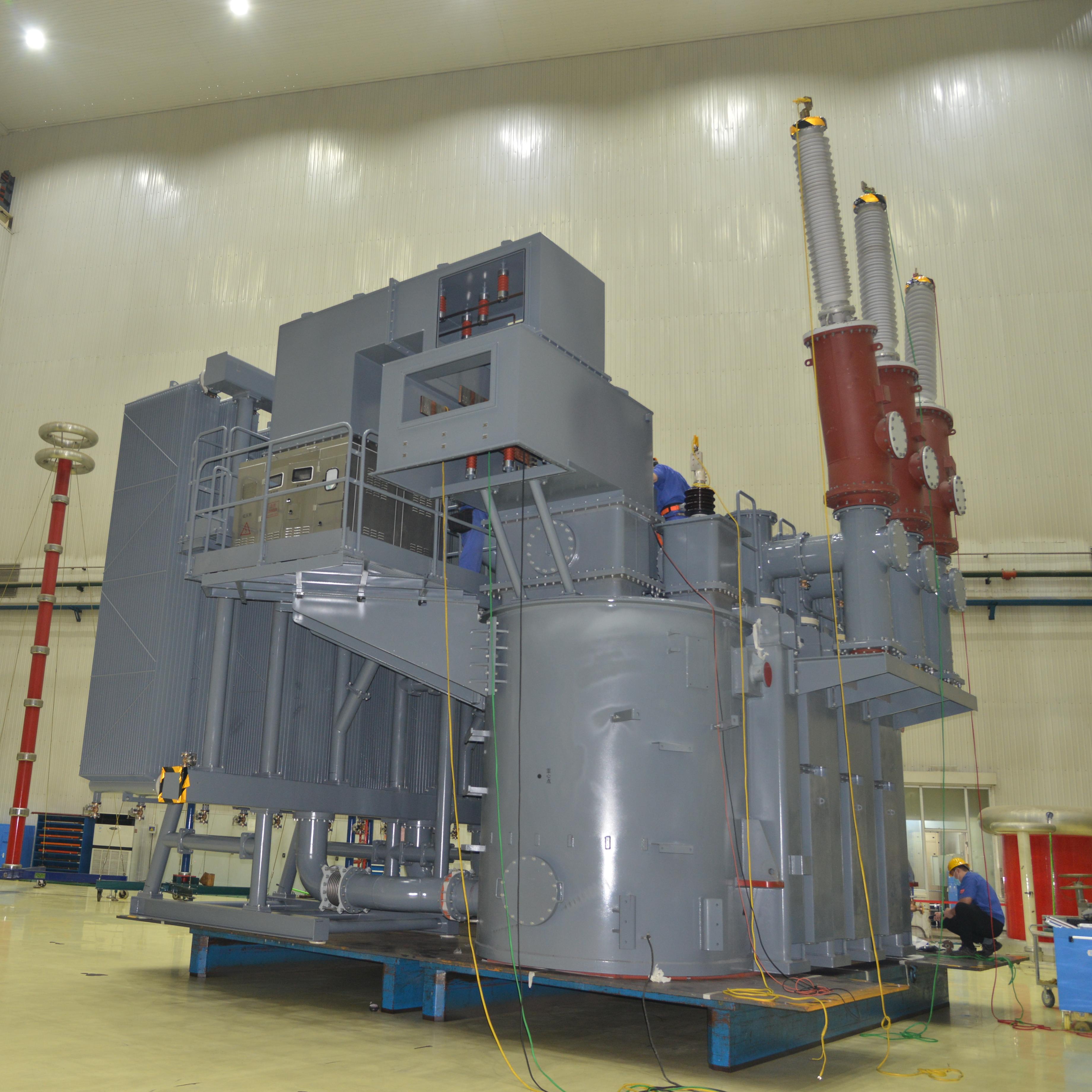 Baobian Electric's first gas-insulated transformer developed for Hong Kong passed the test